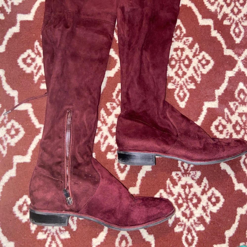 Marc Fisher Faux Suede Over the Knee Boots